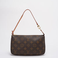 Louis Vuitton Monogram Canvas Accessoires Pouch Brown