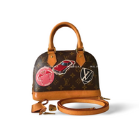 used-Louis Vuitton Alma BB-Tasche aus Monogramm-Canvas Braun-MILOURA