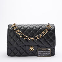 Chanel Classic Double Flap Bag Jumbo Black 2020