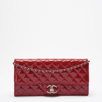 Chanel Timeless Wallet on Chain – East West in Red