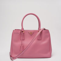 Prada Pink Galleria Tote Bag Saffiano Leather