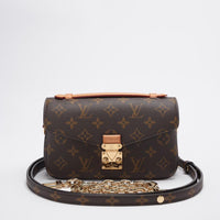 Louis Vuitton Métis East West Bag in Monogram Canvas Brown with Gold Hardware