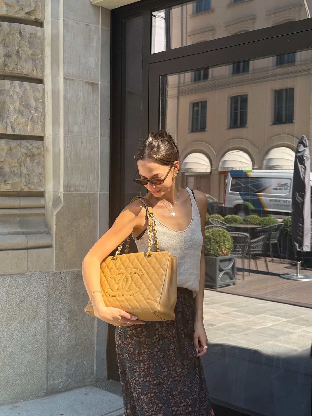 second hand chanel gst bag