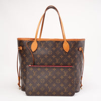 Louis Vuitton Monogram Neverfull MM Tote Bag 2016