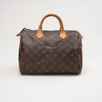 Louis Vuitton Vintage Monogram Speedy 30 Brown 2003