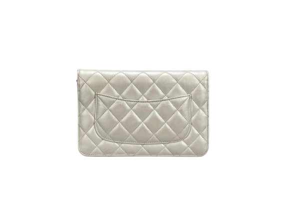 Chanel Quilted Iridescent Lambskin Crossbody Wallet on Chain Bag Chanel Bag MILOURA