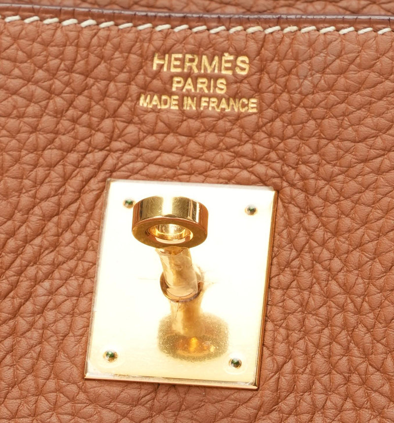 Hermès Birkin 35 — hardware closer view