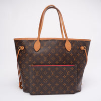 Louis Vuitton Neverfull MM Monogram Canvas Tote Bag 2021