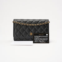 Chanel Wallet on Chain (WOC) Caviar Leather Black 2020