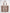 Chloé White Medium Woody Tote Bag Leinen