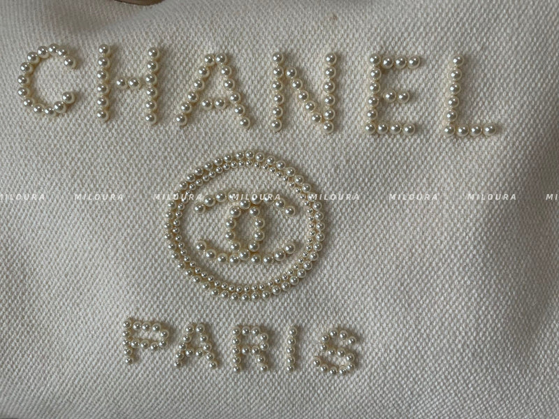 Chanel Deauville Pearls Tote Bag Chanel Bag MILOURA