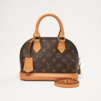 Louis Vuitton Alma BB Canvas Monogram Handbag