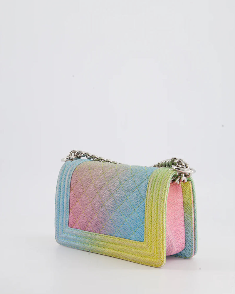 Chanel Caviar Quilted Small Cuba Rainbow Leboy Bag in Multicolor Chanel Bag MILOURA