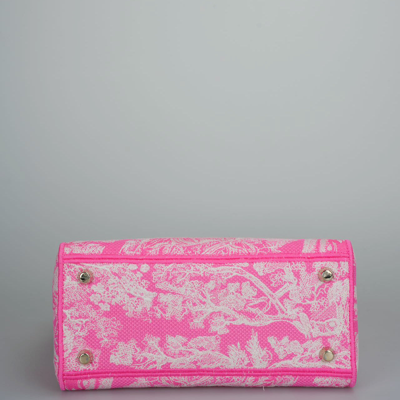 Used Christian Dior Canvas Toile De Jouy Reverse Embroidered