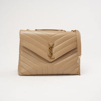 Saint Laurent Medium LouLou Beige 2019