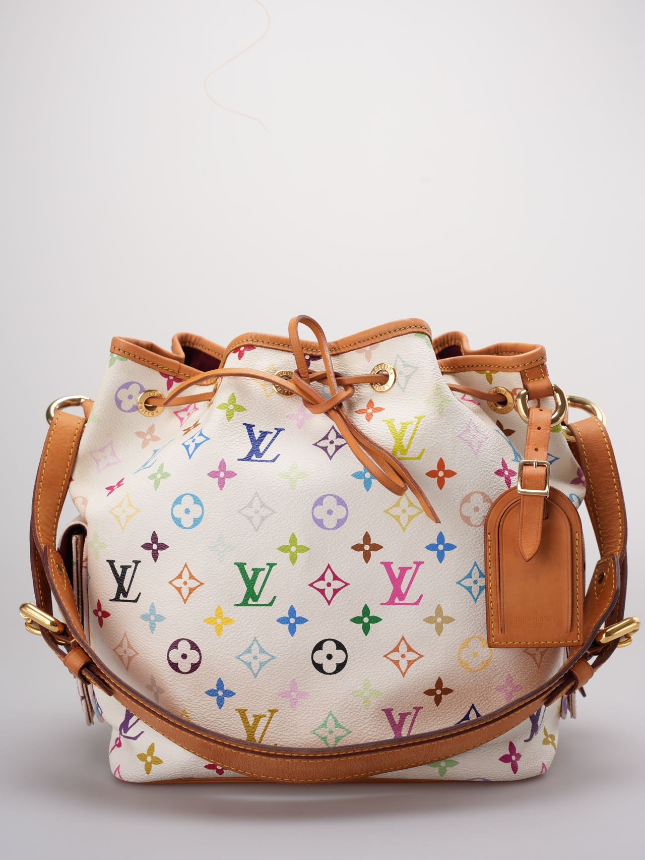 Louis Vuitton Takashi Murakami White Multicolore Monogram -Miloura