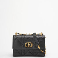 Christian Dior Black Mini Miss Caro Bag Lambskin 2023