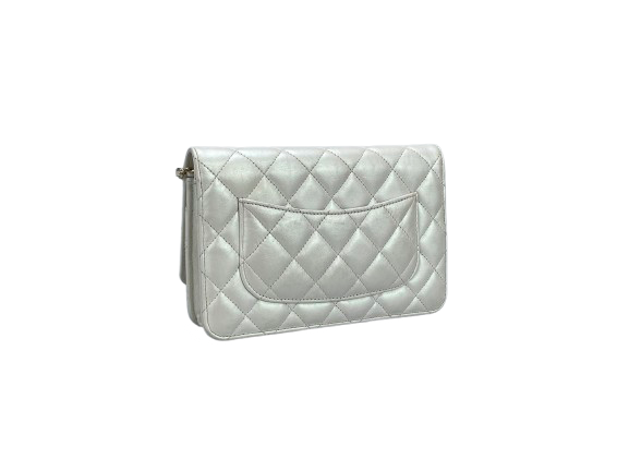 Chanel Quilted Iridescent Lambskin Crossbody Wallet on Chain Bag Chanel Bag MILOURA