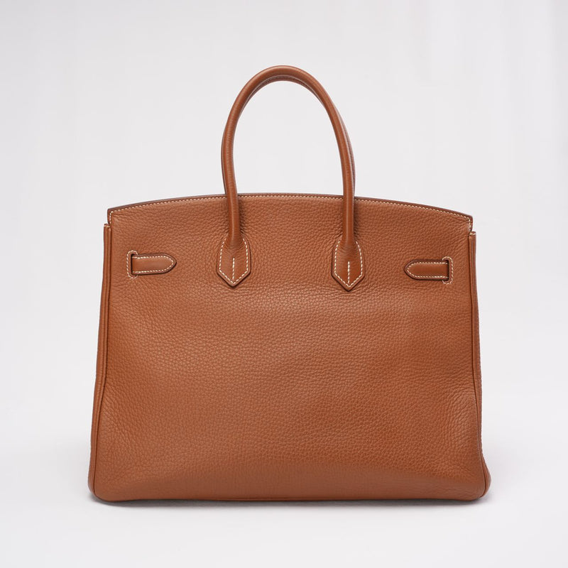 Hermès Birkin 35 — back view