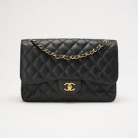Chanel Jumbo Classic Double Flap Bag Caviar 2015