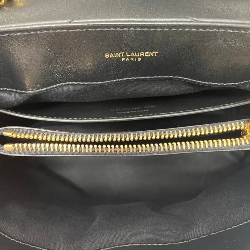 Saint Laurent LouLou Small Black - inside 