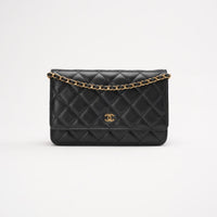 Chanel Wallet On Chain (WOC) Caviar Black 2019