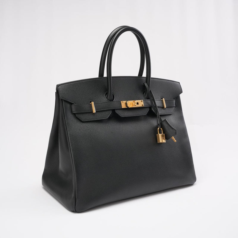 Hermes Birkin 35 Sellier - front right view