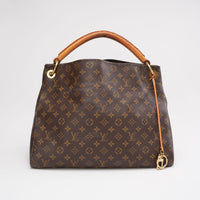 Louis Vuitton Artsy MM Hobo Monogram Handbag 2014