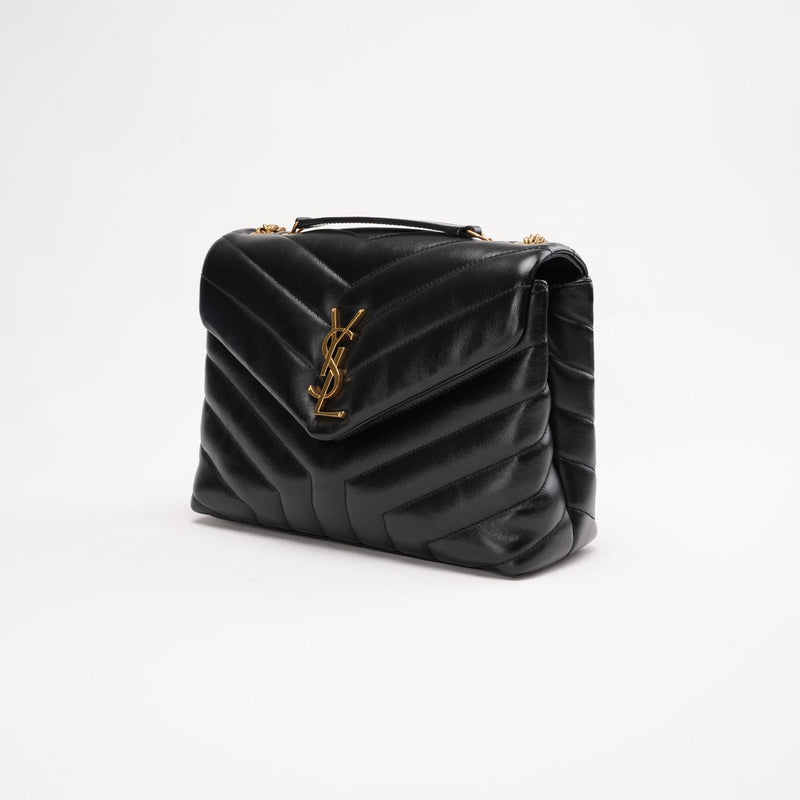 Saint Laurent LouLou Small Black - right front