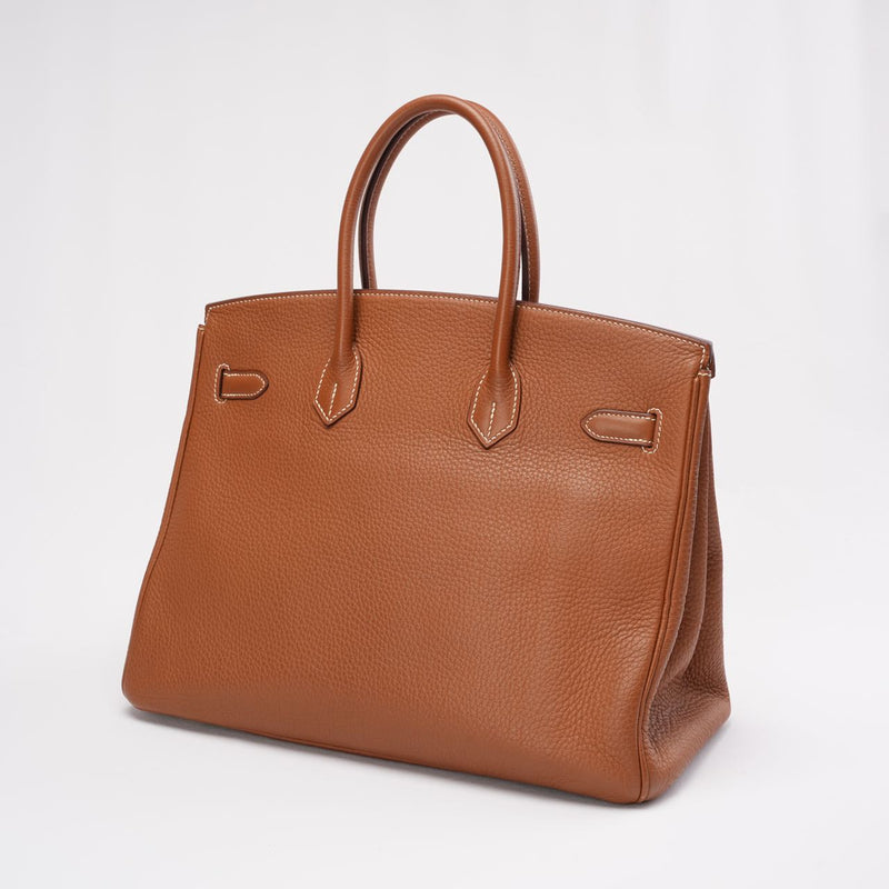 Hermès Birkin 35 — back left side view