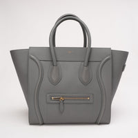 Celine Grey Luggage Medium Tote Bag 2018