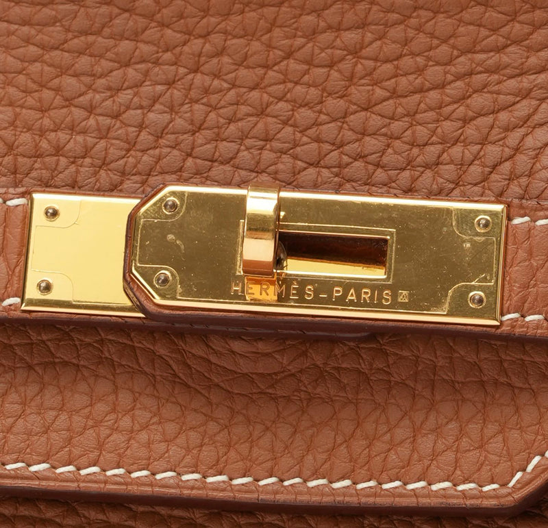 Hermès Birkin 35 — hardware view