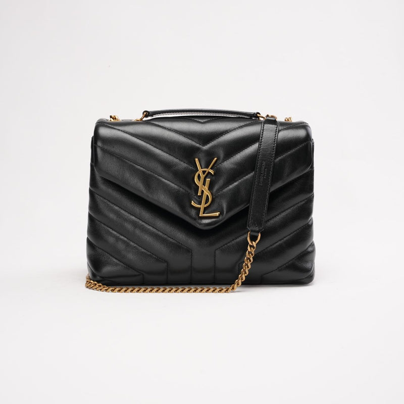Saint Laurent LouLou Small Leather Black 2018
