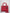 Used-Christian Dior Red Medium Lady Dior Bag in Cannage Lambskin Leather with Gold Hardware-MILOURA