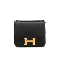 Hermes Constance Mini Epsom Leather Black 2026