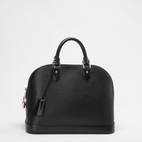 Louis Vuitton Alma PM Tasche aus schwarzem Epi-Leder, 2014