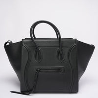 Celine Black Phantom Luggage Tote Bag 2014