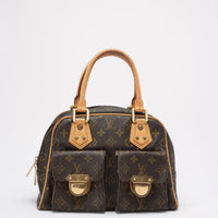 Louis Vuitton Manhattan PM Brown Monogram Handbag