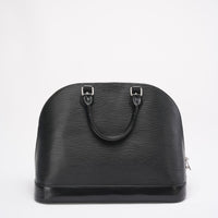 Louis Vuitton Black Epi Leather Alma PM Bag