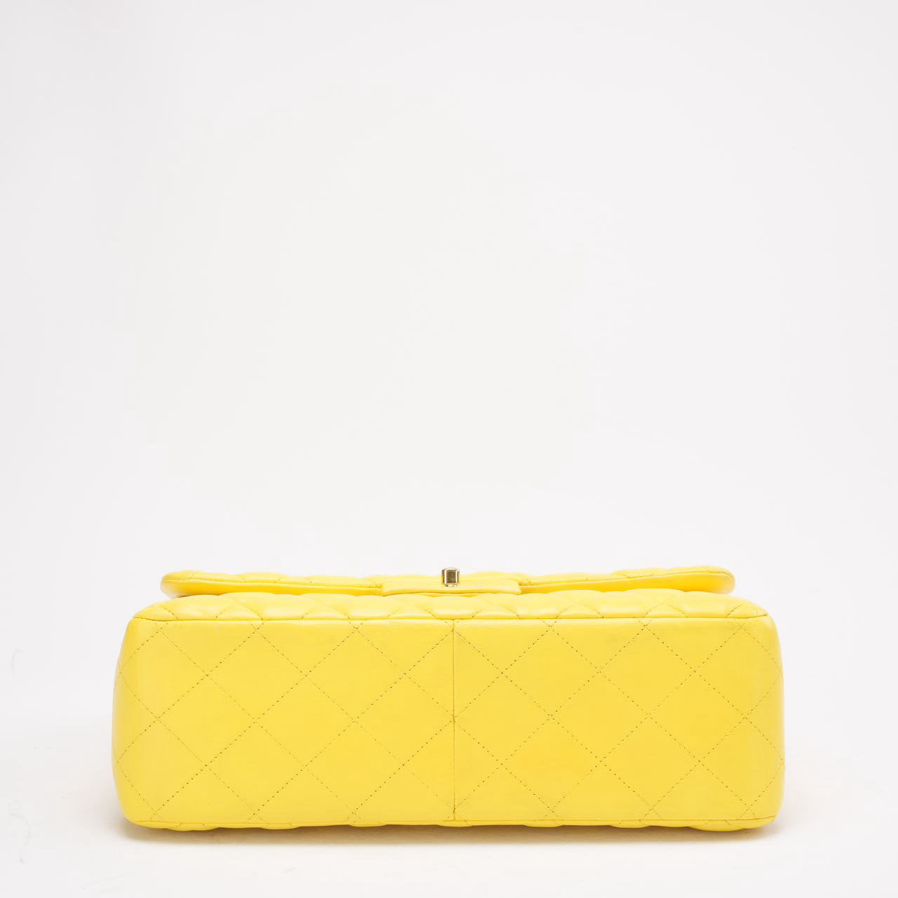 Chanel Yellow Lambskin Jumbo Double Flap 2011 – Preloved – MILOURA