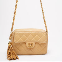 Chanel Vintage Camera Bag Beige
