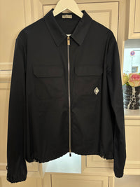 Dior Diamond Zipped Blouson Jacket Size 52