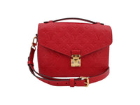 Louis Vuitton Pochette Métis Monogram Empreinte Red