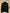 Louis Vuitton Black Cardigan with Damier Motif Size M