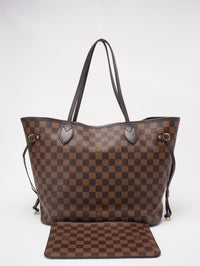 Louis Vuitton Brown Damier Ebene Neverfull MM 2018