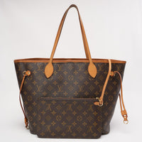 Louis Vuitton Monogram Neverfull MM Tote Bag 2014