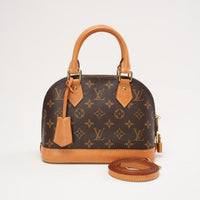 Louis Vuitton Alma BB Monogram Canvas Handbag