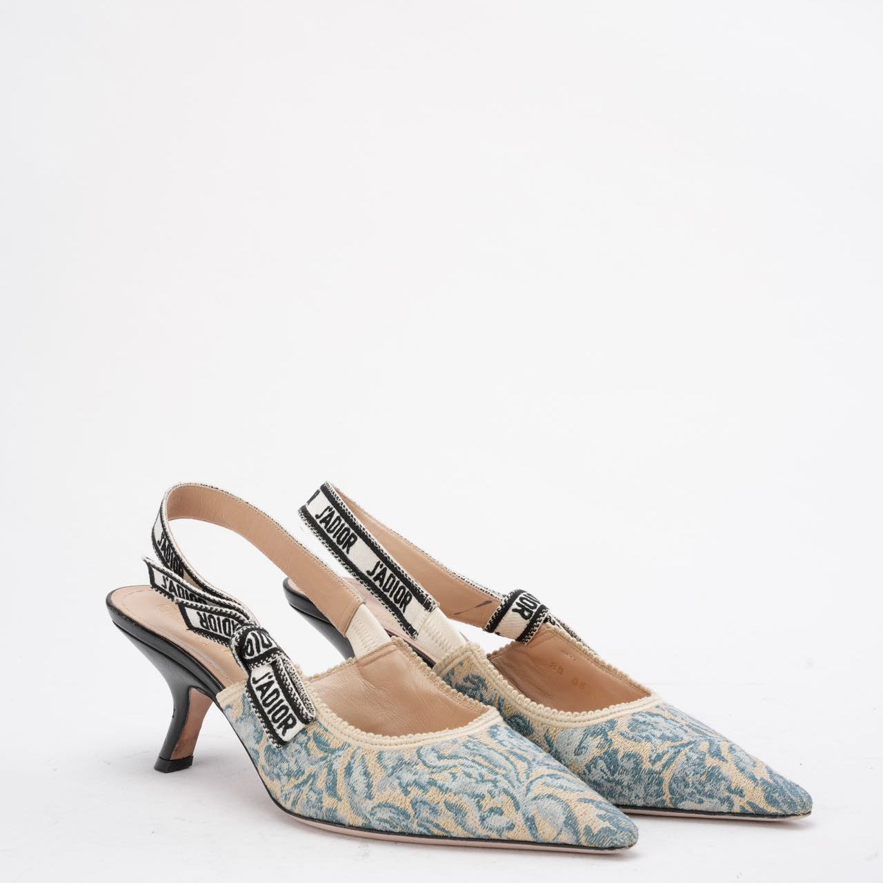 Preloved Christian Dior J'Adior Slingback Pump 38 Blue Taille