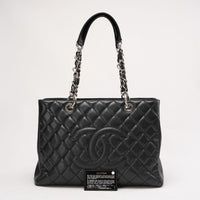 Chanel Grand Shopping Tote Mini GST Bag Caviar Black 2011