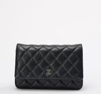 Chanel Black Classic Wallet on Chain (WOC) Caviar 2020